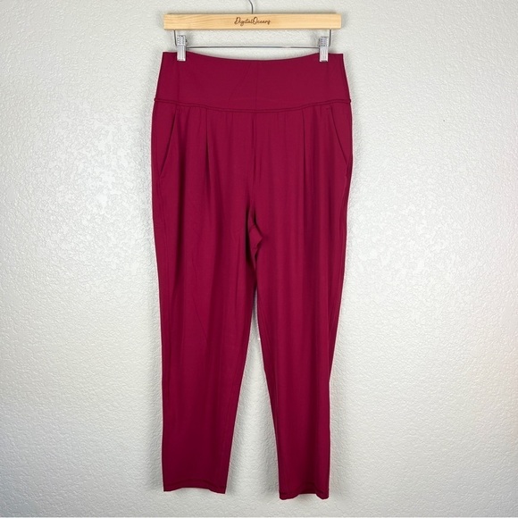 Athleta NWOT Elation Pant, Coffeeberry (Red) M - High-Rise, Powervita, Yoga - Picture 2 of 10